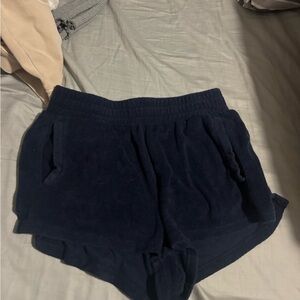 Aeire offline navy comfy shorts
